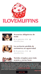 Mobile Screenshot of ilovemuffins.es